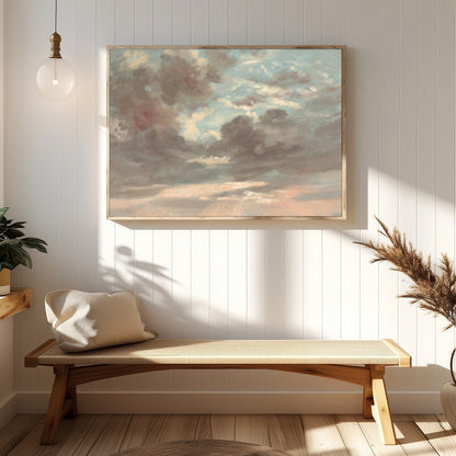Transform your space with this exquisite cloudscape that captures the essence of serenity. Soft for Hallway