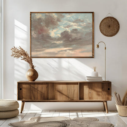 Transform your space with this exquisite cloudscape that captures the essence of serenity. Soft for Sitting Area