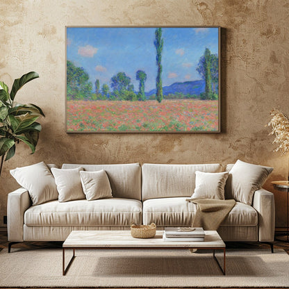 Experience the tranquil beauty of nature with this vibrant landscape artwork. Capturing a meadow for Family Room