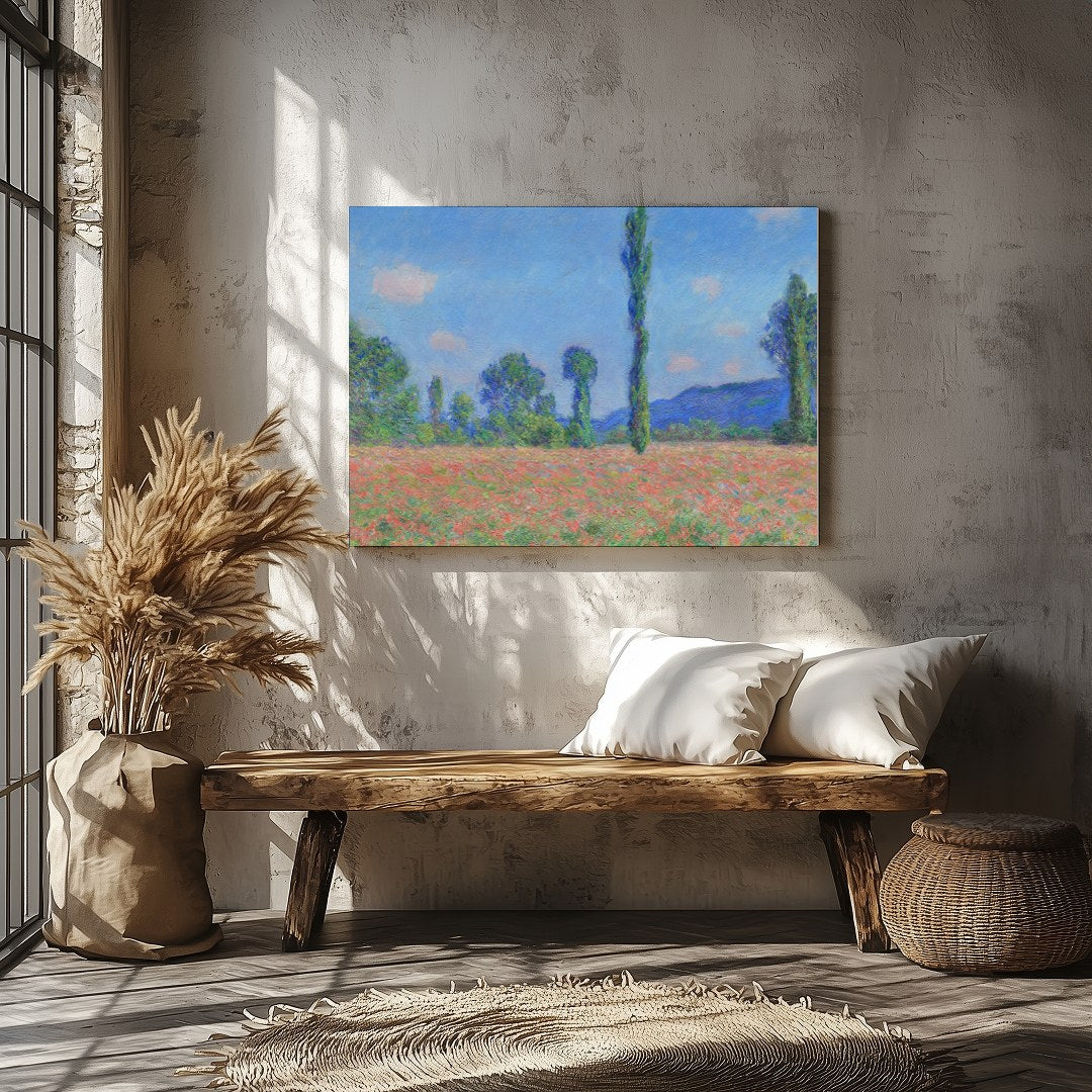 Experience the tranquil beauty of nature with this vibrant landscape artwork. Capturing a meadow for Veranda