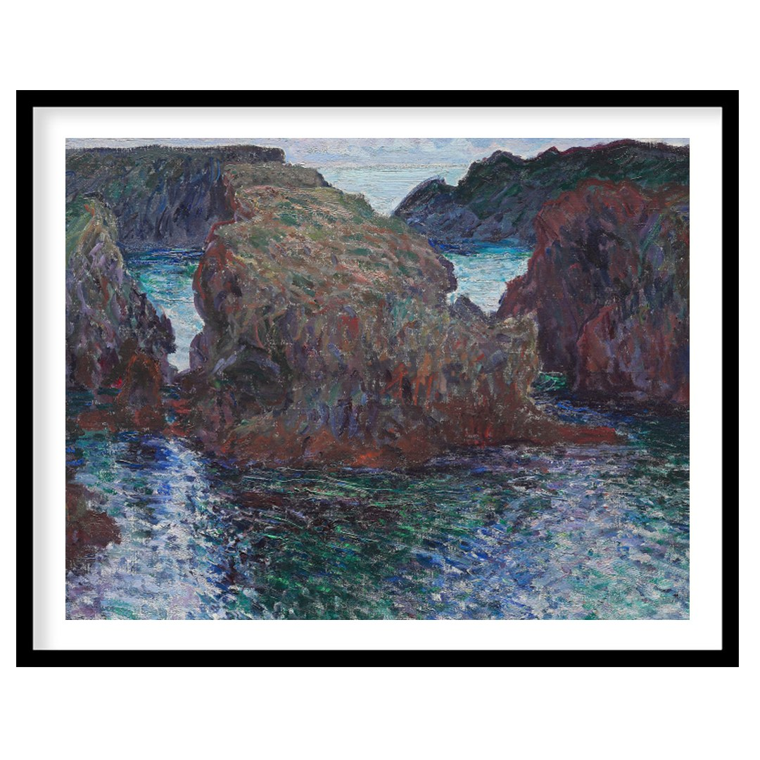 Immerse yourself in the calming beauty of 'Serenity of the Cliffs,' an exquisite piece that for kitchen