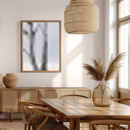 Embrace tranquility with this captivating artwork featuring a solitary tree on a vast, serene for Extra Kitchen