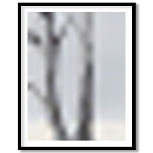 Embrace tranquility with this captivating artwork featuring a solitary tree on a vast, serene for house