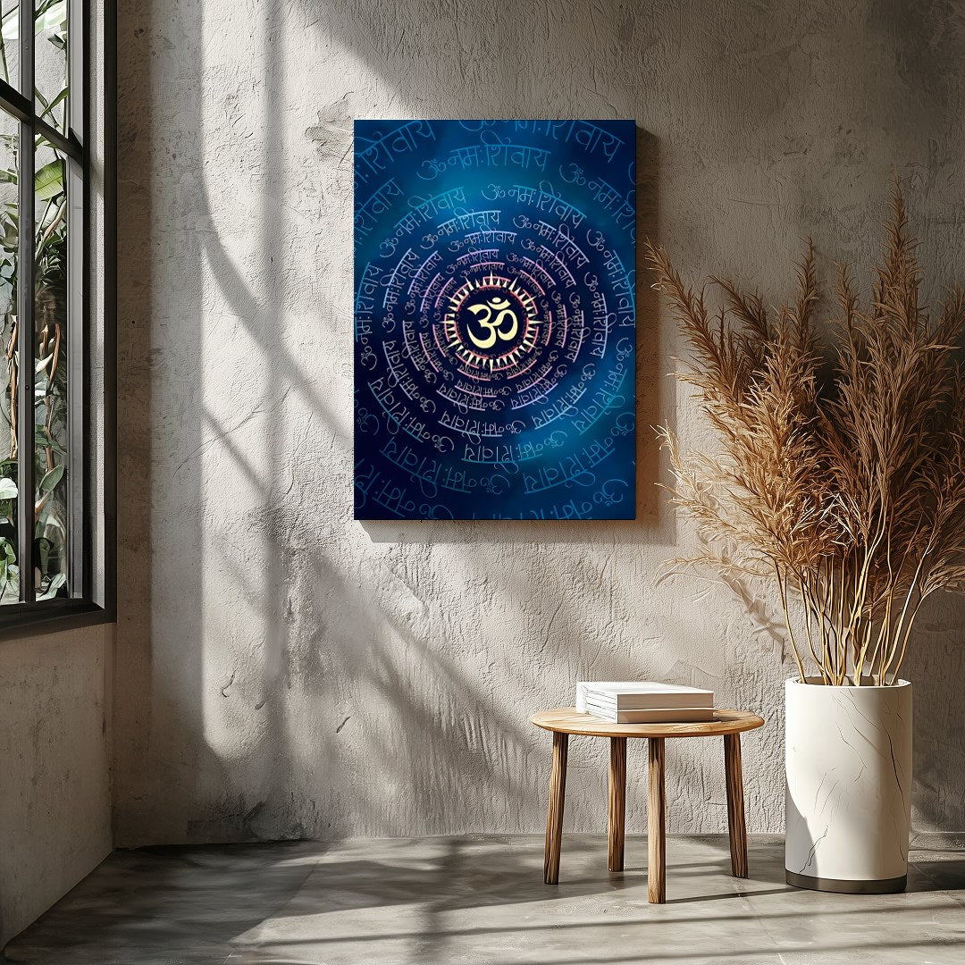 Immerse yourself in the tranquil elegance of this spiritual chakra mandala, featuring a mesmerizing for Entrance