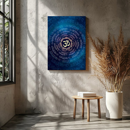 Immerse yourself in the tranquil elegance of this spiritual chakra mandala, featuring a mesmerizing for Entrance