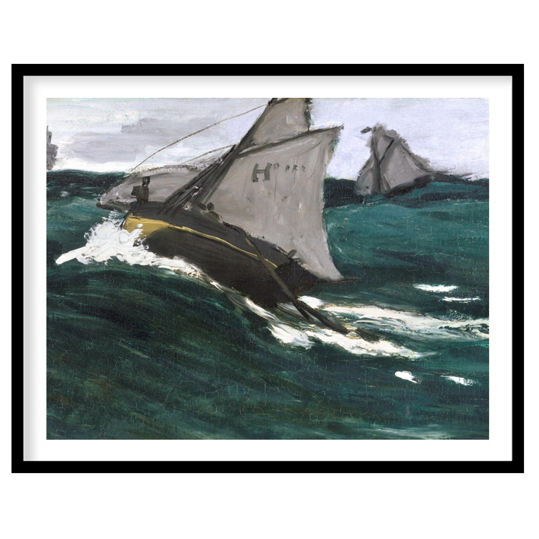 Experience the thrill of the ocean with this evocative maritime scene. Capturing the dynamic for living-space