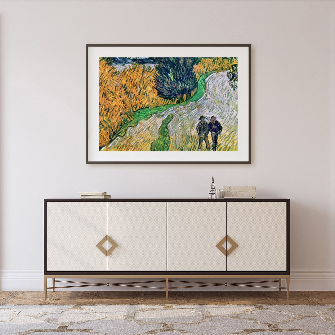 Immerse yourself in the vivid hues and dynamic brushstrokes of this stunning artwork, capturing a for Foyer