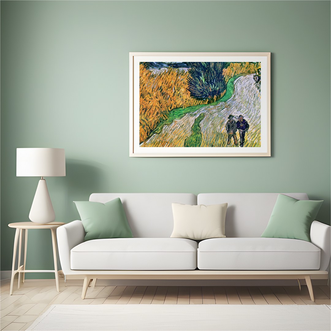 Immerse yourself in the vivid hues and dynamic brushstrokes of this stunning artwork, capturing a for Hall