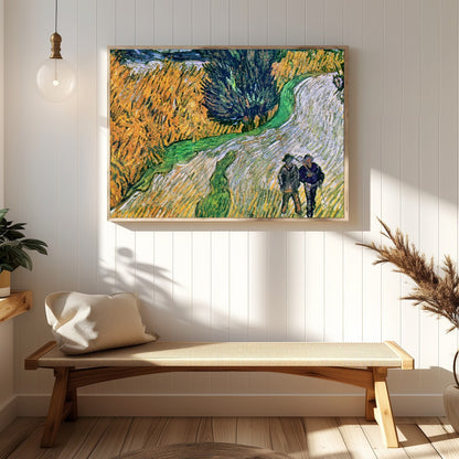 Immerse yourself in the vivid hues and dynamic brushstrokes of this stunning artwork, capturing a for Hallway