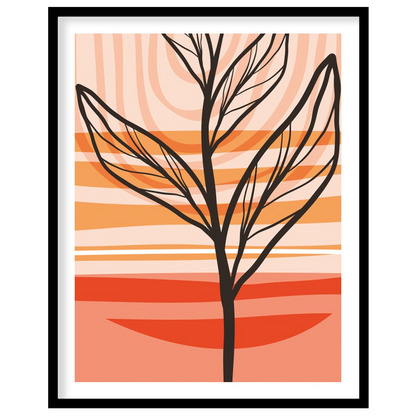 Enhance your space with this invigorating piece featuring bold lines and vibrant colors. The for home