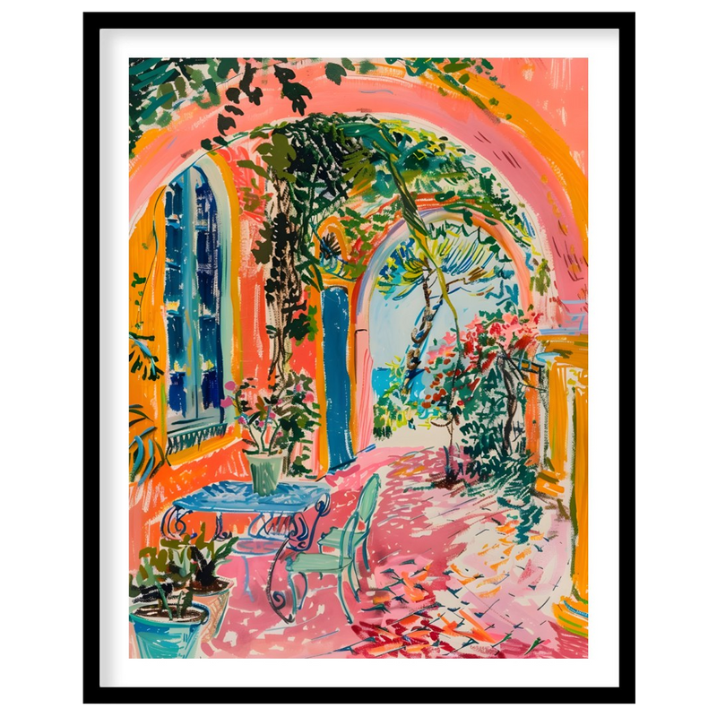 Sunlit Courtyard