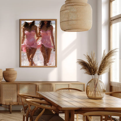 Capture the carefree elegance of a beachside stroll with 'Sunlit Stroll: Cowboy Chic.' This for Extra Kitchen