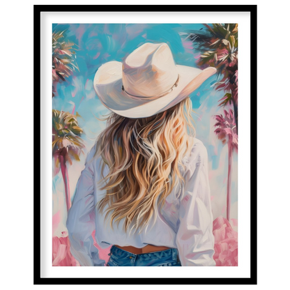 Embrace the warmth and tranquility of a sunlit day with this vibrant artwork, featuring a serene for studio