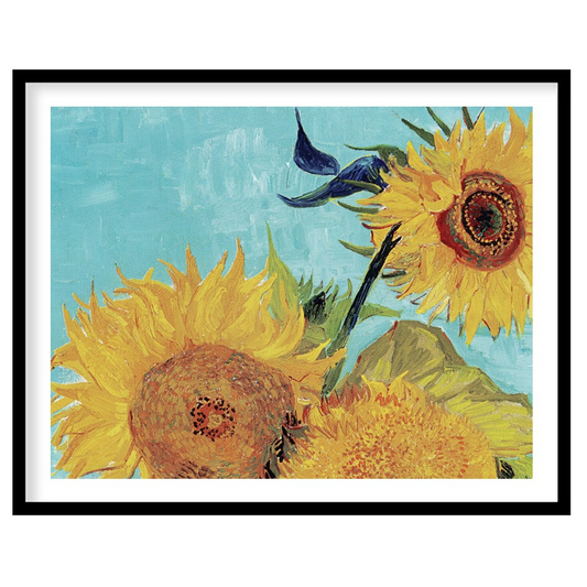 Immerse yourself in the dazzling hues of 'Sunlit Symphony,' a vibrant depiction of sunflowers in for nook