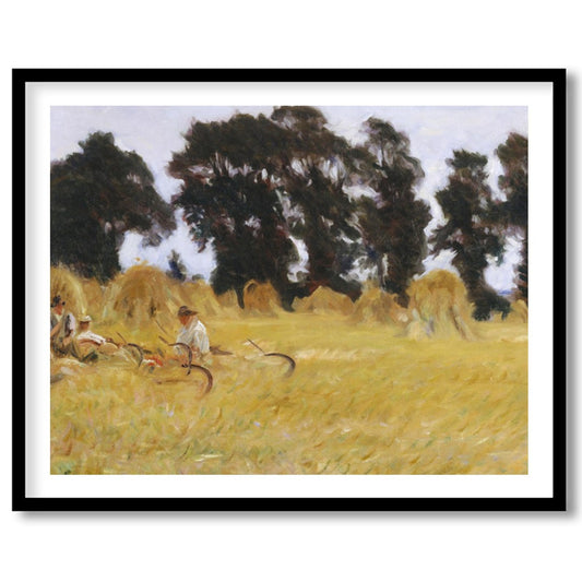 Immerse yourself in the tranquil beauty of a sunlit day in the countryside. This artwork captures a for hallway