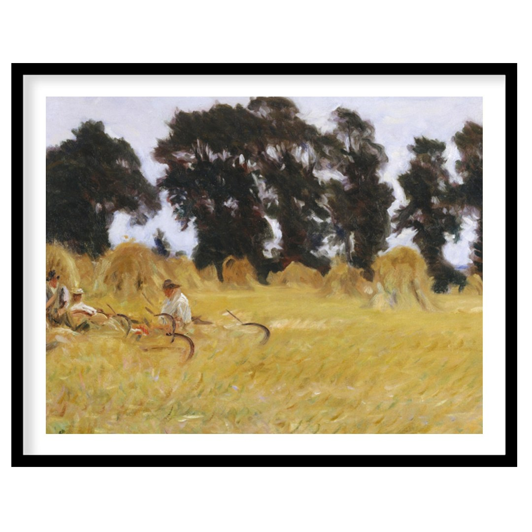 Immerse yourself in the tranquil beauty of a sunlit day in the countryside. This artwork captures a for hallway