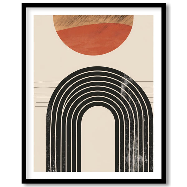 XL - 24"x36" / Canvas / Black