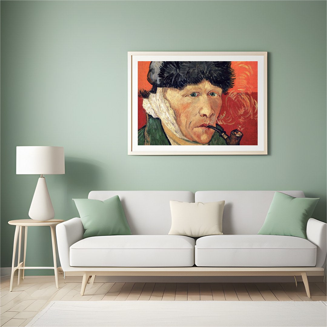 This striking artwork captures the essence of introspection and contemplation. The figure, with for Hall