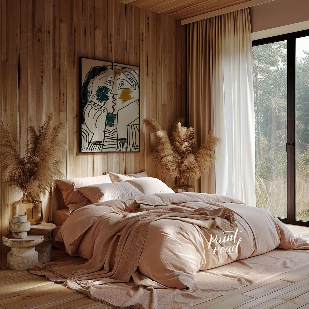 Pablo Picasso’s “The Kiss” (also known as “Le Baiser”) is a captivating and intimate portrayal of e… for bedroom