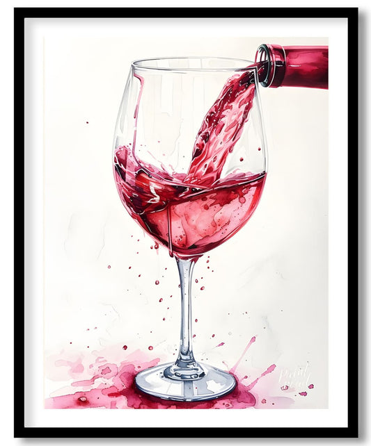 The Pouring Moment Painting available online at Paint Road for only The Pouring Moment showing anticipation aroma and bathroom