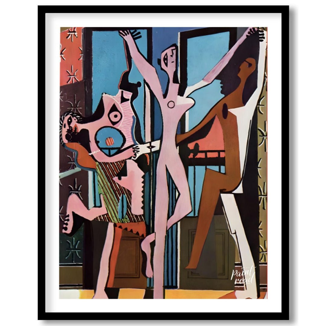 Pablo Picasso’s “The Three Dancers” is a powerful and unsettling work that captures a moment of int… for lovely house