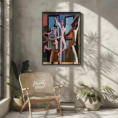 Pablo Picasso’s “The Three Dancers” is a powerful and unsettling work that captures a moment of int… for other