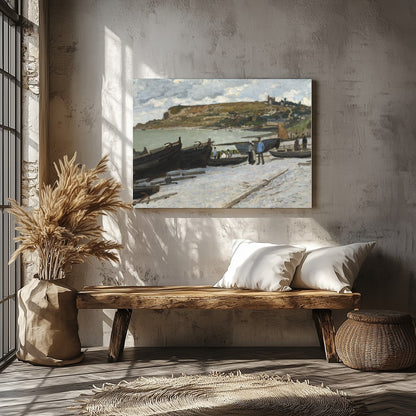 Immerse yourself in the serene beauty of this coastal masterpiece, capturing a tranquil seascape for Veranda