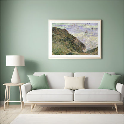Immerse yourself in the serene beauty of the coastline with this impressionistic masterpiece. Soft for Hall