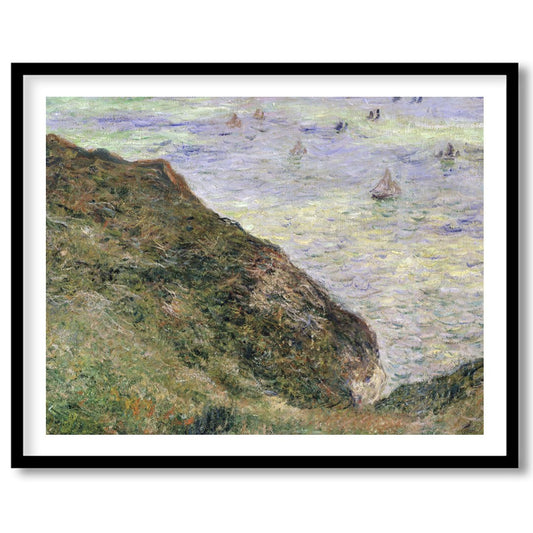 Immerse yourself in the serene beauty of the coastline with this impressionistic masterpiece. Soft for nook