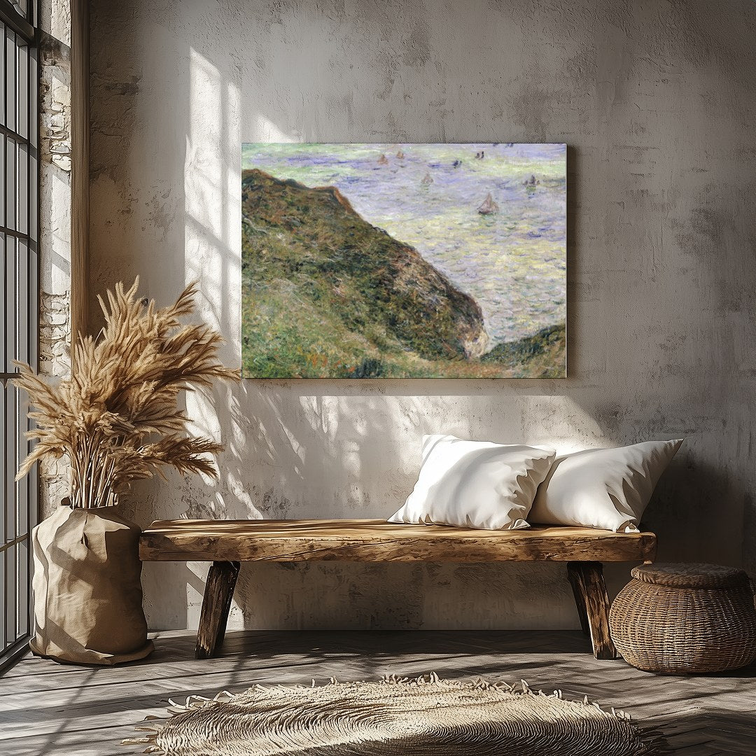 Immerse yourself in the serene beauty of the coastline with this impressionistic masterpiece. Soft for Veranda