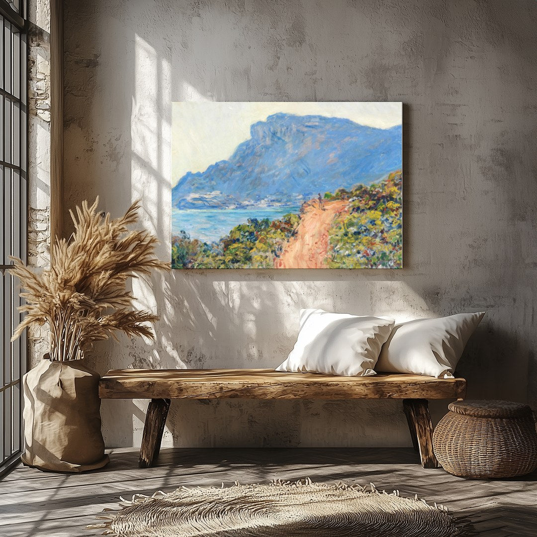 Immerse yourself in the serene beauty of this masterful coastal landscape. The painting captures a for Veranda