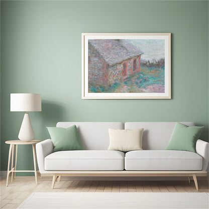 Immerse yourself in the serene beauty of a remote seaside cottage perched on a cliff's edge. This for Hall