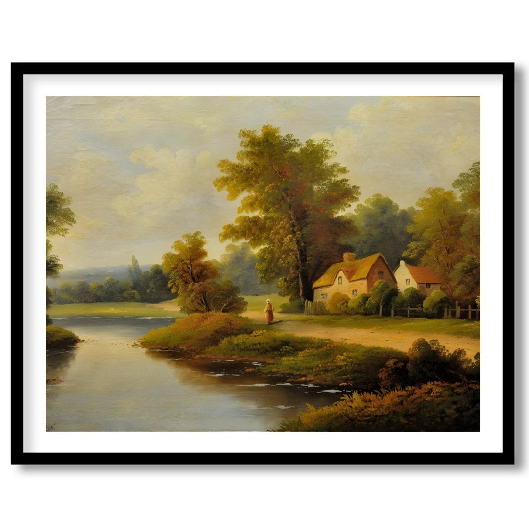 Immerse yourself in the serene beauty of this countryside escape, where a charming cottage and lush for office