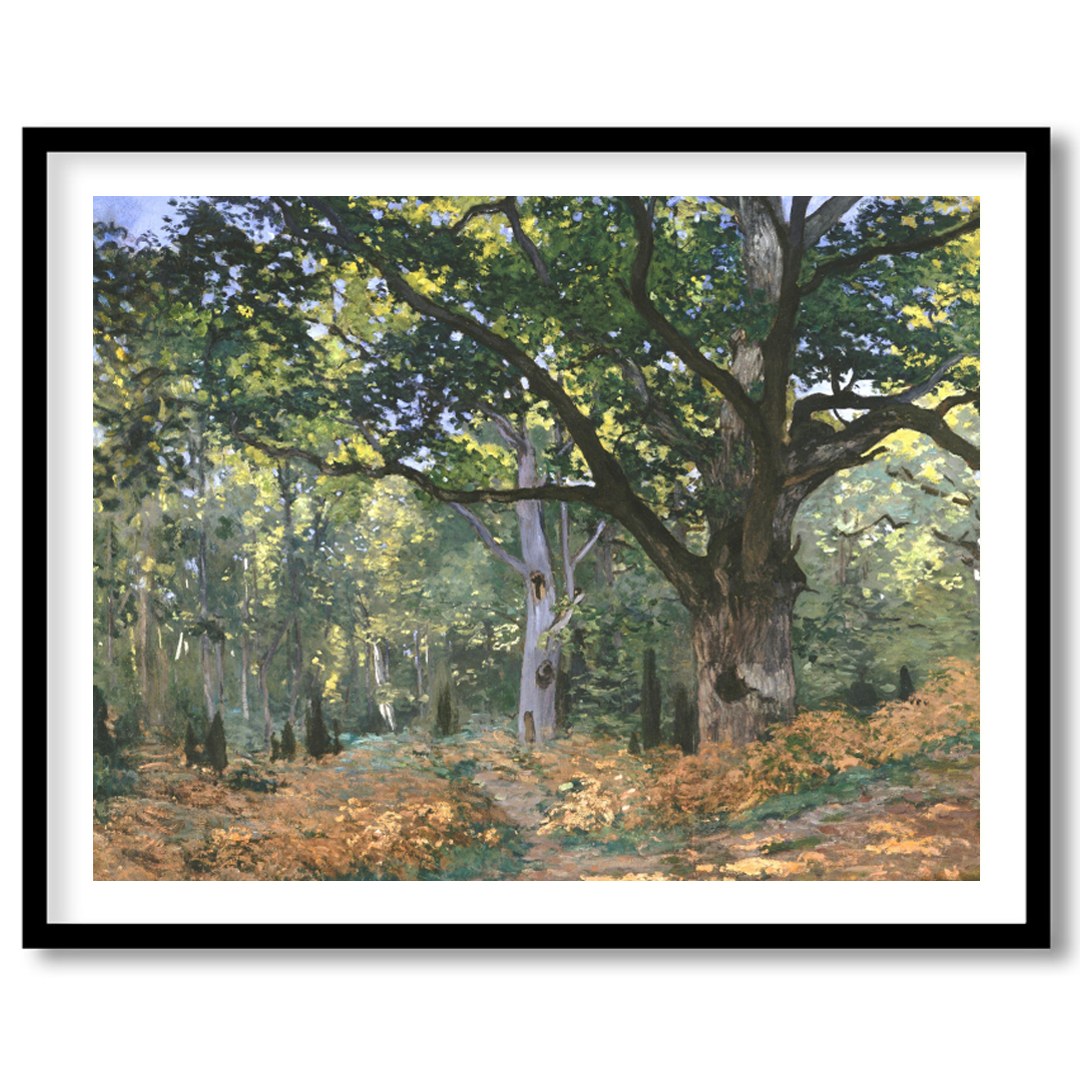 Immerse yourself in the serene beauty of nature with this enchanting woodland scene. The play of for interior