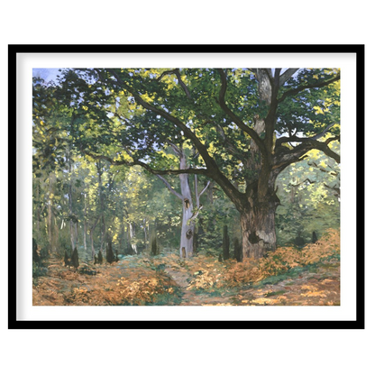 Immerse yourself in the serene beauty of nature with this enchanting woodland scene. The play of for interior