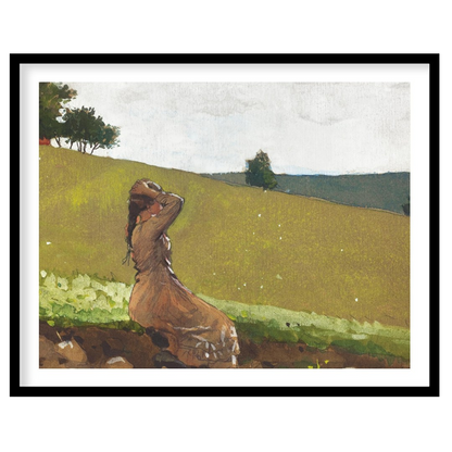 Experience the serene beauty of the countryside with this calm and reflective artwork. A solitary for gallery