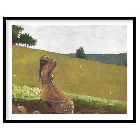 Experience the serene beauty of the countryside with this calm and reflective artwork. A solitary for gallery