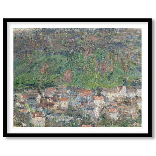 Immerse yourself in the serene beauty of this impressionistic landscape. Capturing the essence of a for lovely-house