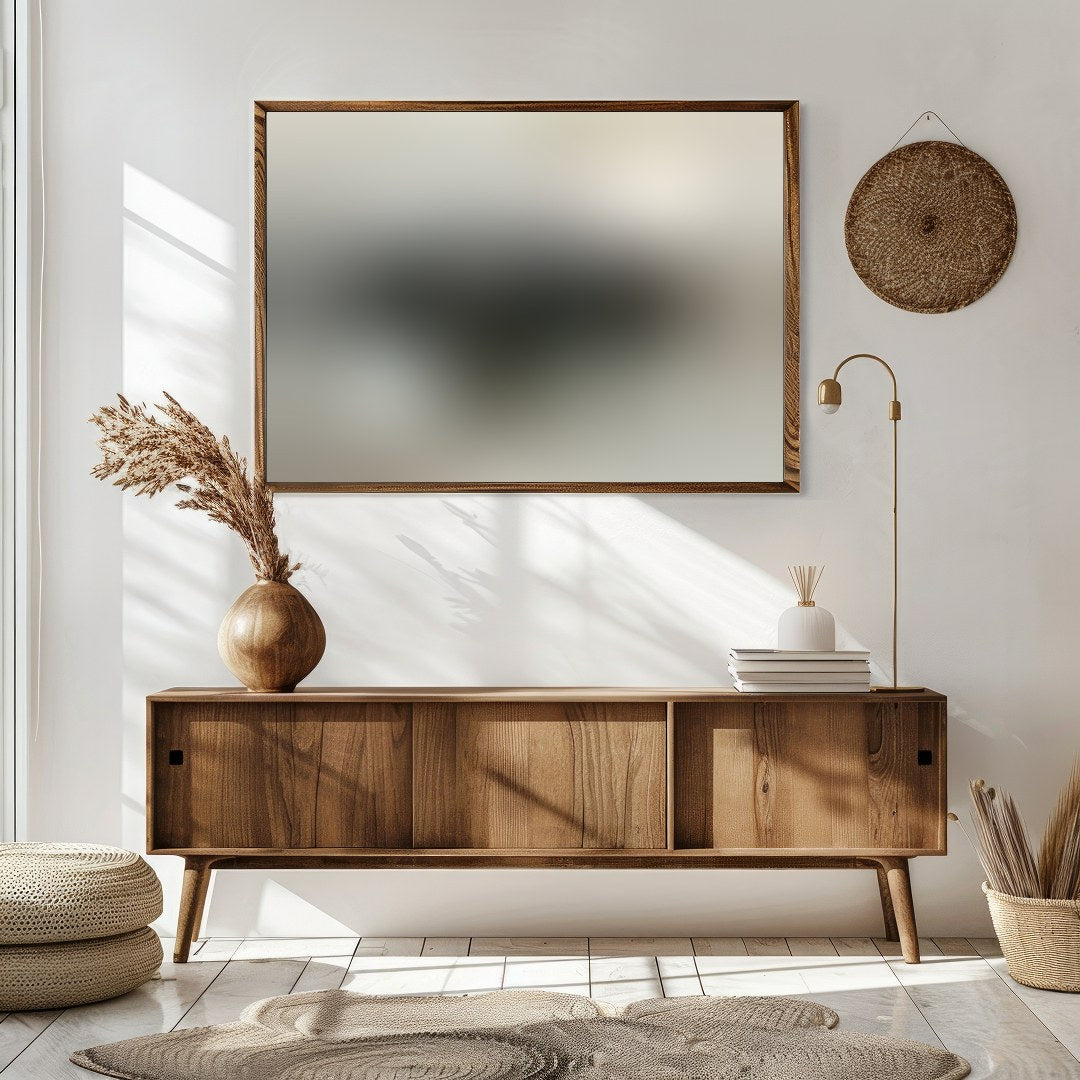 Immerse yourself in the serene beauty of this abstract seascape painting. Soft waves blend for Sitting Area