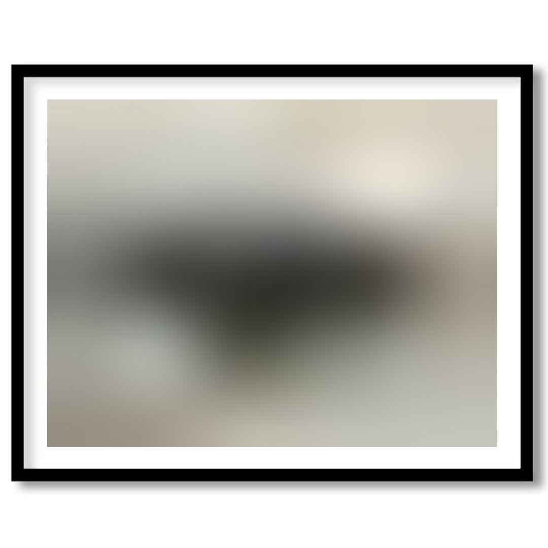 Immerse yourself in the serene beauty of this abstract seascape painting. Soft waves blend for space
