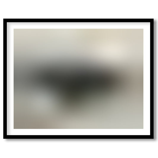Immerse yourself in the serene beauty of this abstract seascape painting. Soft waves blend for space