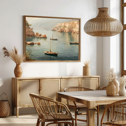 Immerse yourself in the serene beauty of this picturesque Mediterranean harbor. With its tranquil for Dining