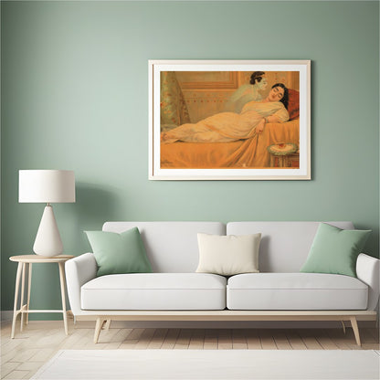 Experience the serene beauty of 'Tranquil Reverie', a captivating piece that captures a moment of for Hall
