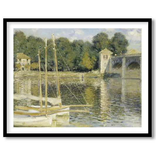 Immerse yourself in the serene beauty of this impressionist riverside scene. Capturing the gentle for hallway