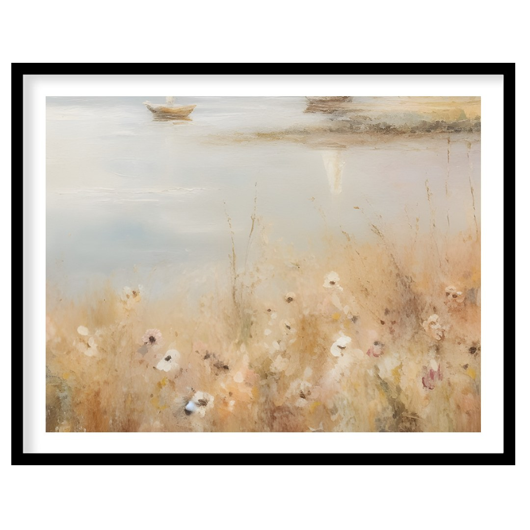 Immerse yourself in the serenity of a misty morning with this stunning piece of wall art. Featuring for room
