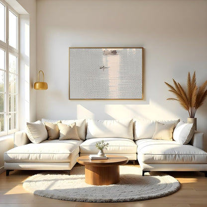 Invite serene coastal vibes into your home with this exquisite seascape painting. Featuring for Living Room