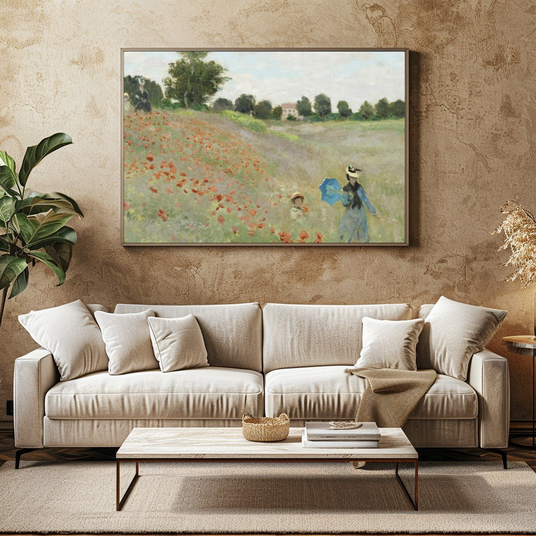 Capture the essence of a serene afternoon with this captivating piece. A gentle landscape adorned for Family Room