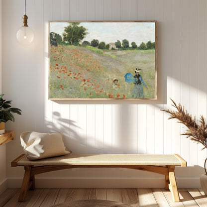 Capture the essence of a serene afternoon with this captivating piece. A gentle landscape adorned for Hallway