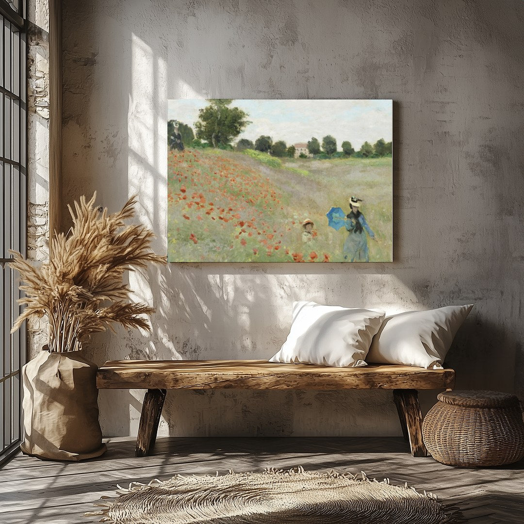 Capture the essence of a serene afternoon with this captivating piece. A gentle landscape adorned for Veranda