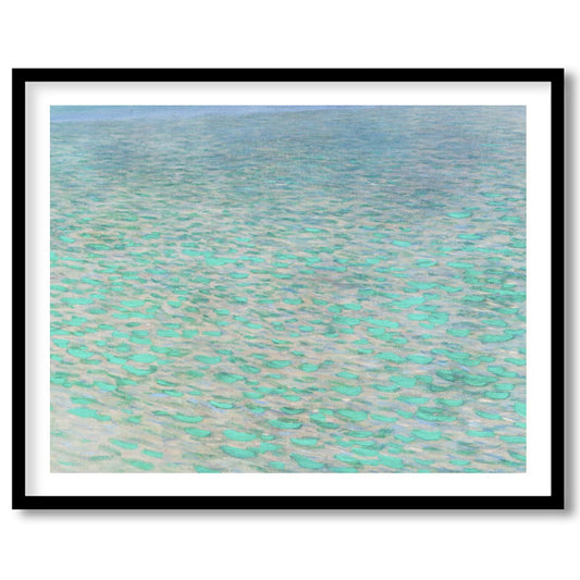 Experience serene elegance with the Tranquil Water Lilies Canvas, a breathtaking depiction of for home
